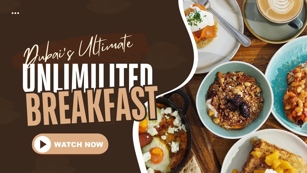 Dubai’s Ultimate Unlimited 69 Dirhams Breakfast at LDC Kitchen+Coffee | Dubai Cafe Vlog