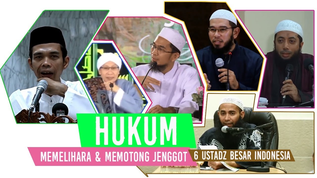 HUKUM MEMELIHARA & MEMOTONG JENGGOT - 6 USTADZ BESAR INDONESIA