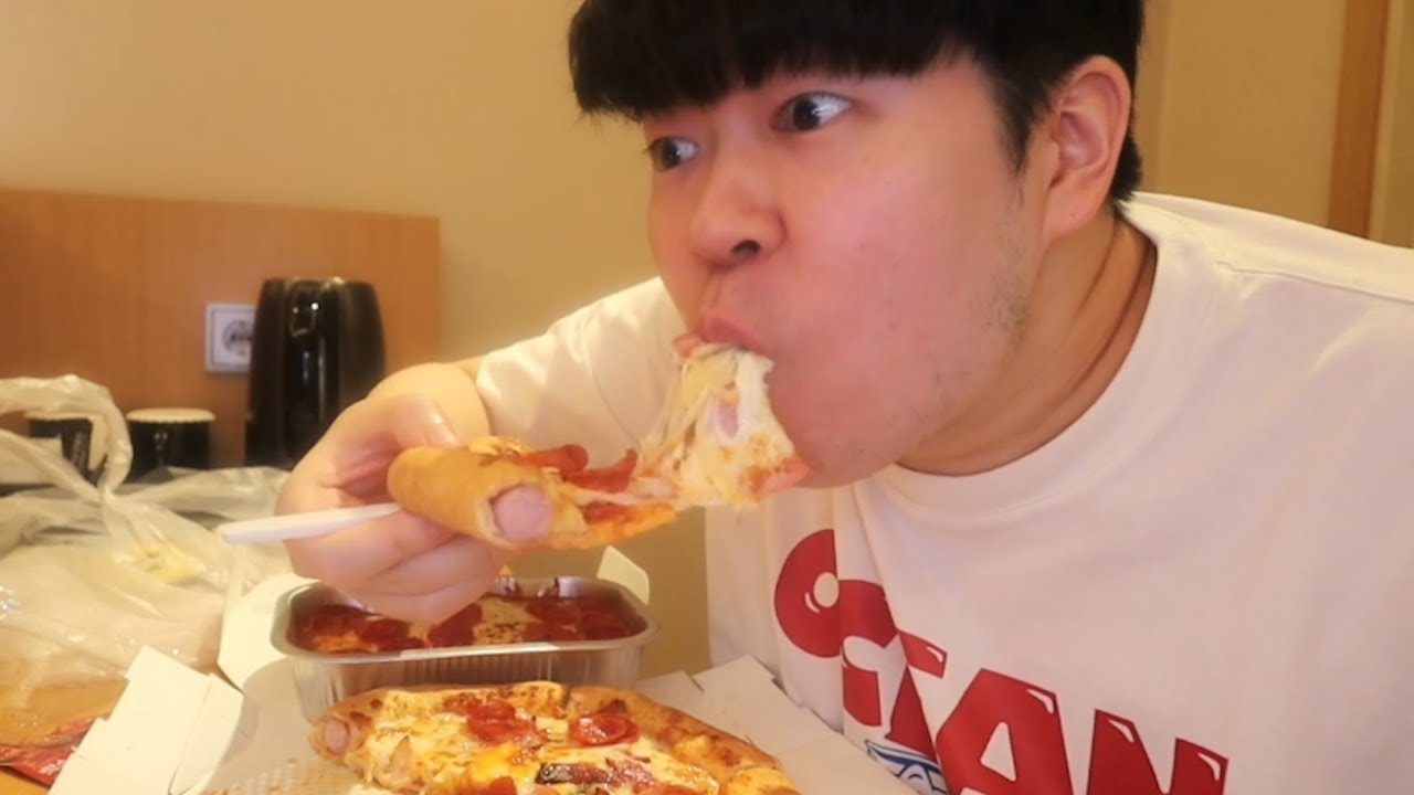 이재모피자 먹방입니다!!