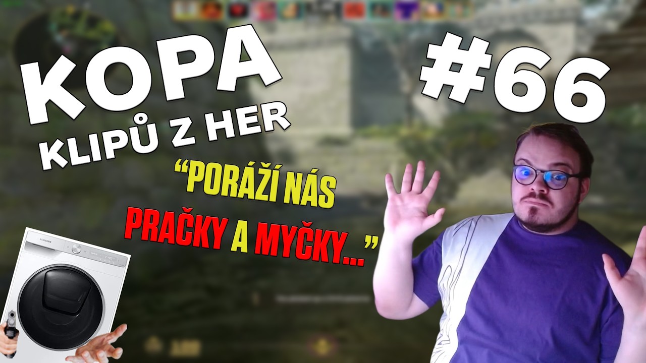 PORÁŽÍ NÁS MYČKY A PRAČKY?? 🤯🤣 I Kopa klipů z her #66