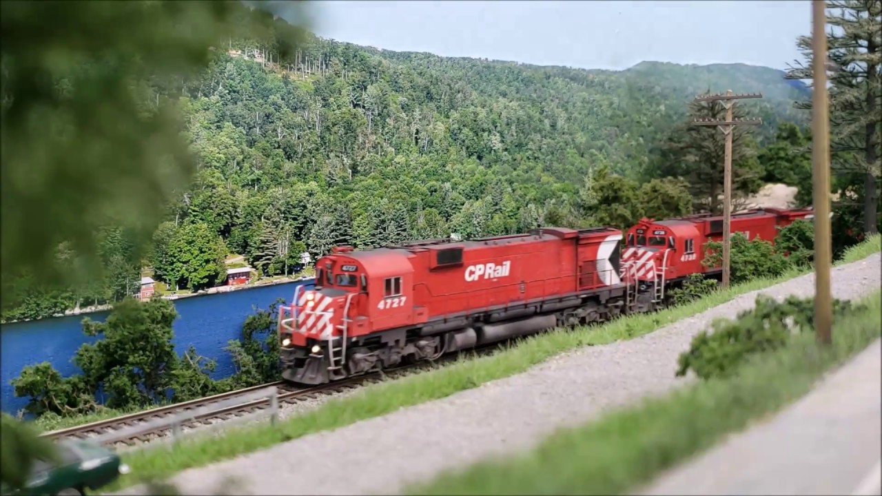 CP Rail's six-axle MLW's in Vermont
