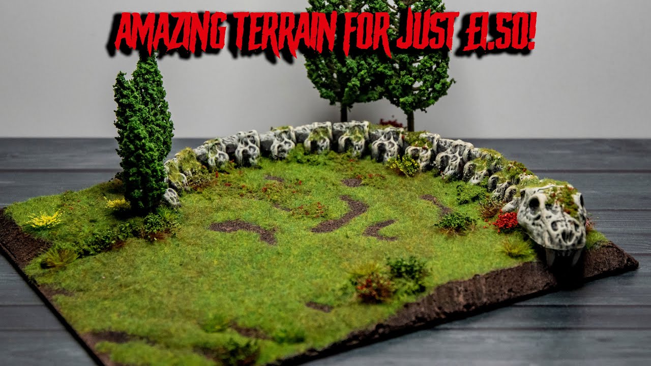 The Serpent's Graveyard | creating amazing terrain for cheap!