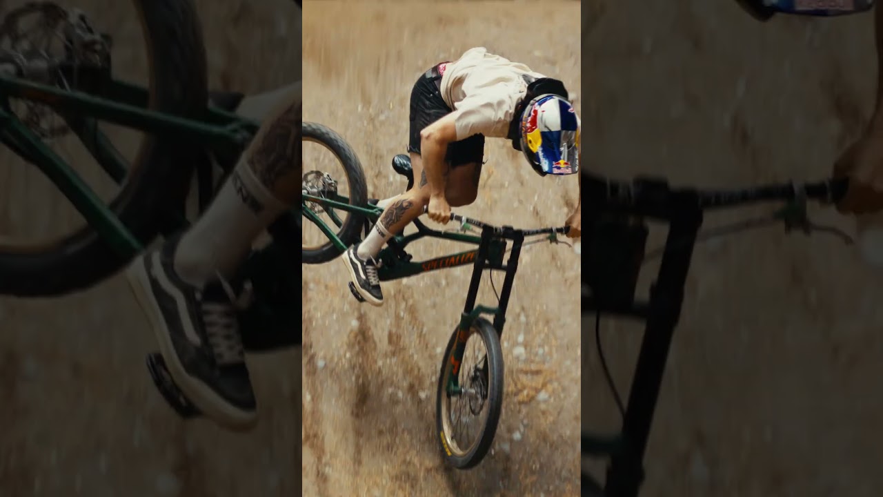 #RemyMorton&rsquo;s ender from his #RealMTB part #XGames #mountainbike