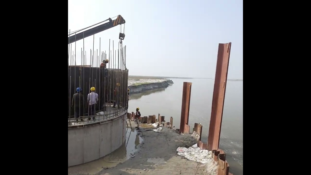 🌉 well Foundation Shuttering work##well Stening 2.6 m.