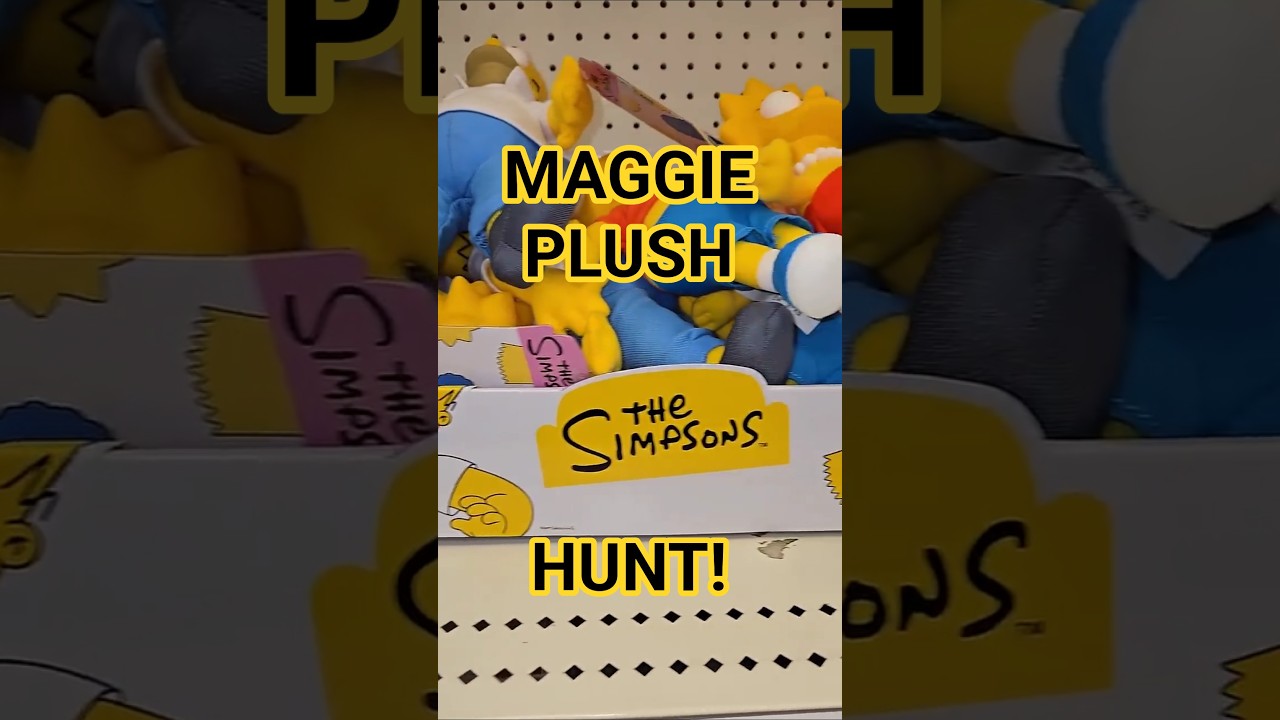 Searching for the Maggie Simpson plush! #simpsons #thesimpsons #90skids #90snostalgia #cartoons