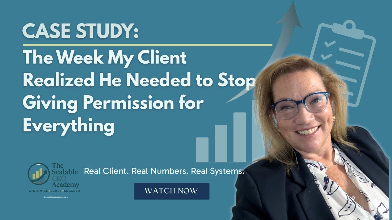 Case Study: The Week My Client Realized He Needed to Stop Giving Permission for Everything