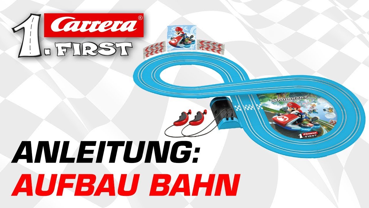 Carrera FIRST Tutorial Aufbau Bahn