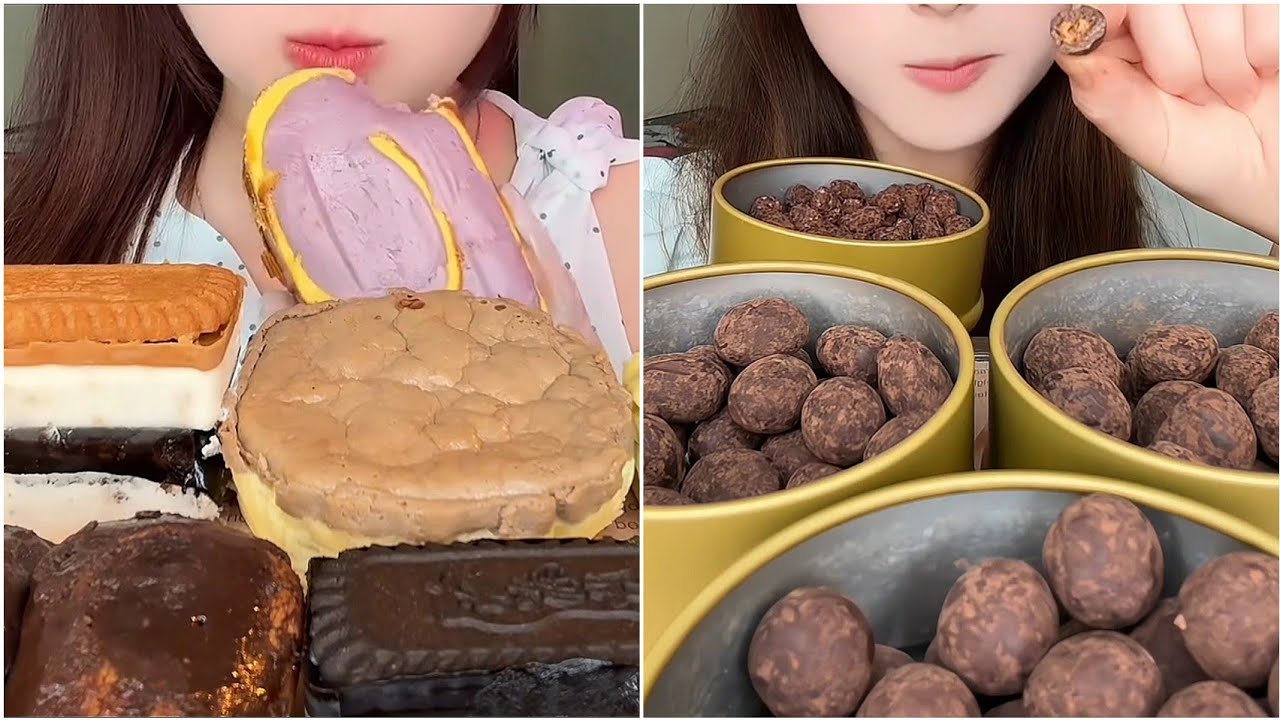 Satisfying Food Eating ASMR | ASMR Mukbang Food Eating Sounds | ASMR 음식 먹는 소리