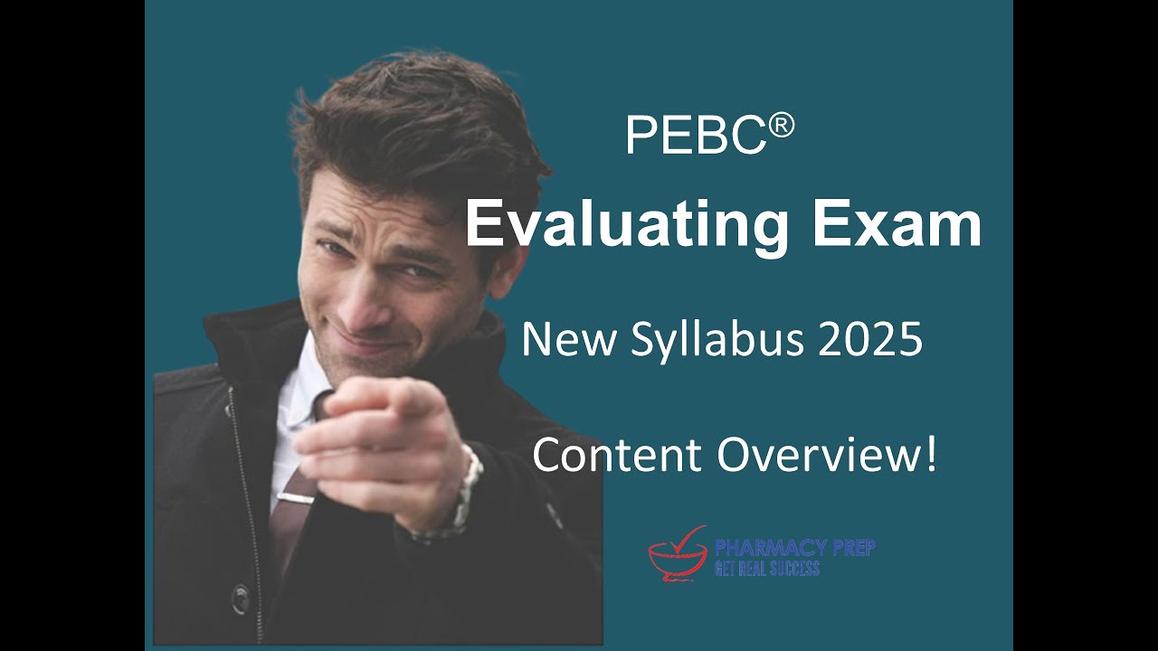 PEBC Evaluating Exam [EE] syllabus (blueprint) 2025 review