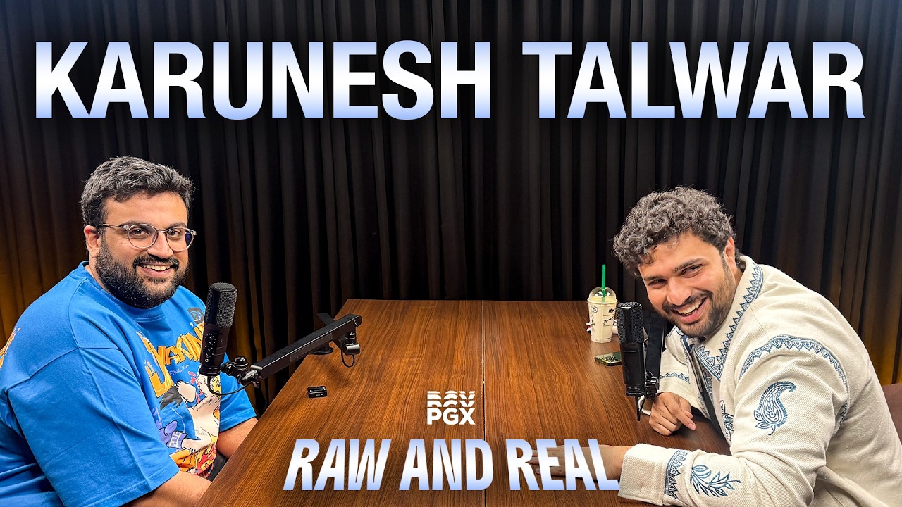 Karunesh Talwar on Stand Up Comedy, Masterchef and Koi Mil Gaya | Raw and Real @KaruneshTalwar