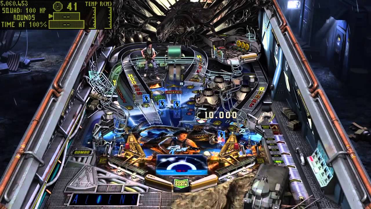 Aliens Pinball - Main mission 1 - Alien Infestation