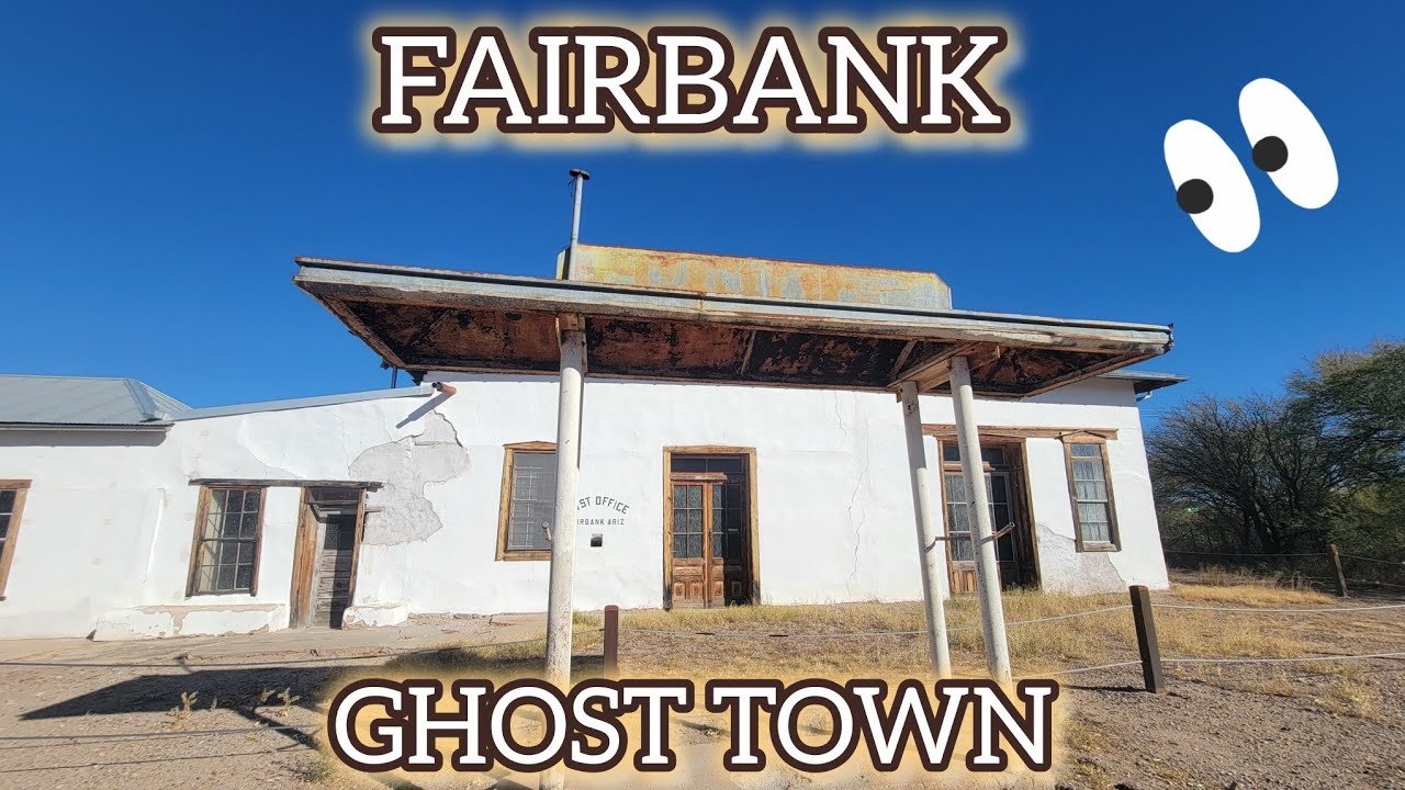 Real ghost town and hilltop cemetery,Fairbank Az 