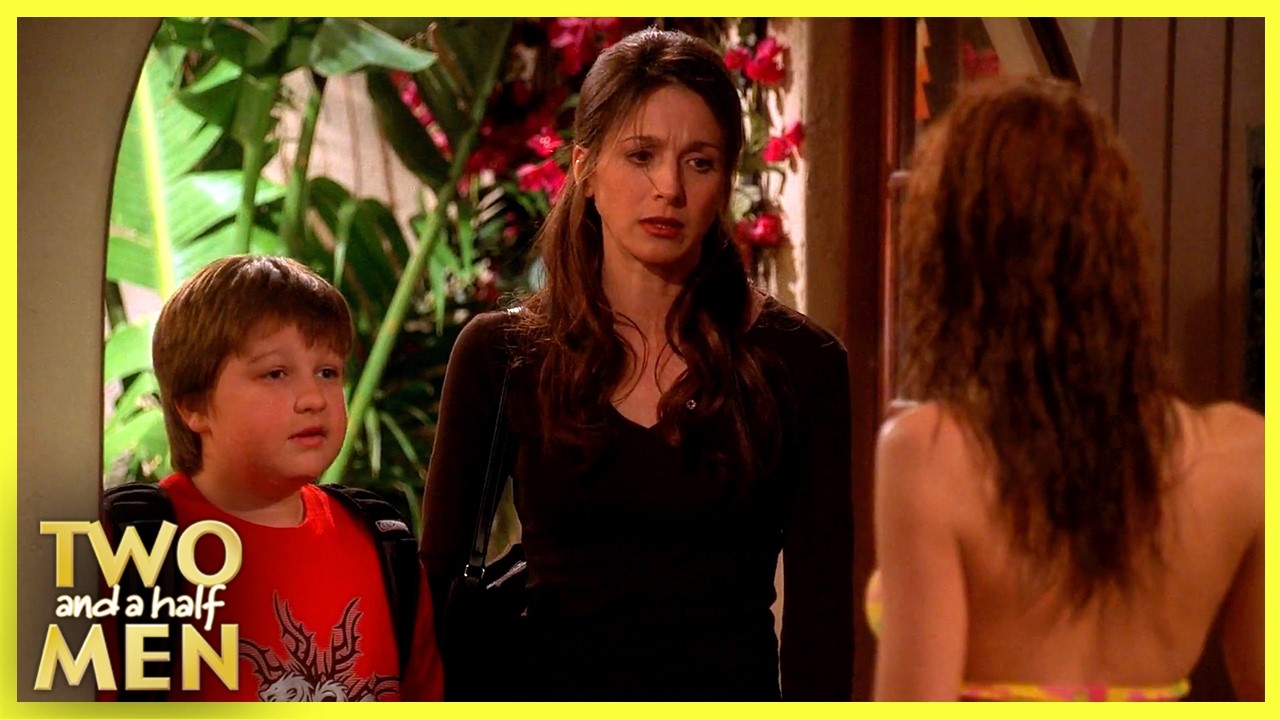 Charlie Snubs a Snobby Judith | Two and a Half Men