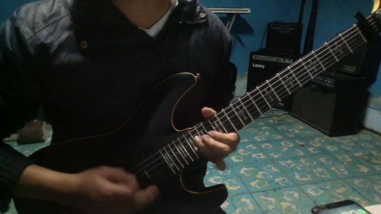 Kiss - Creatures of the Night (solo cover Alive III)