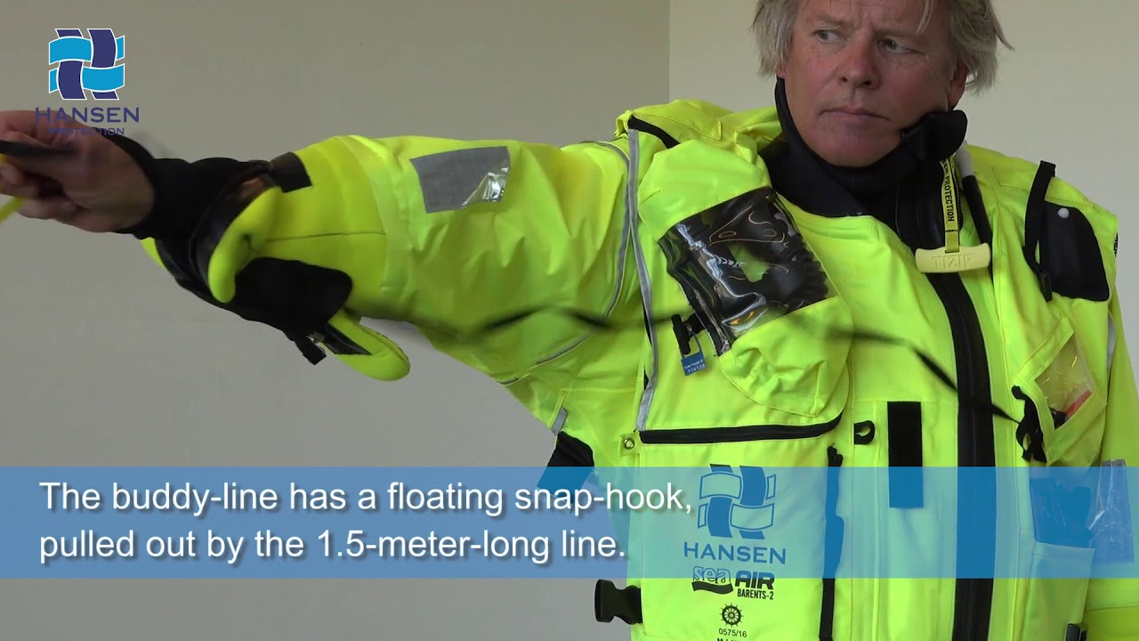 Redningsdrakt SeaAir Barents II fra Hansen Protection