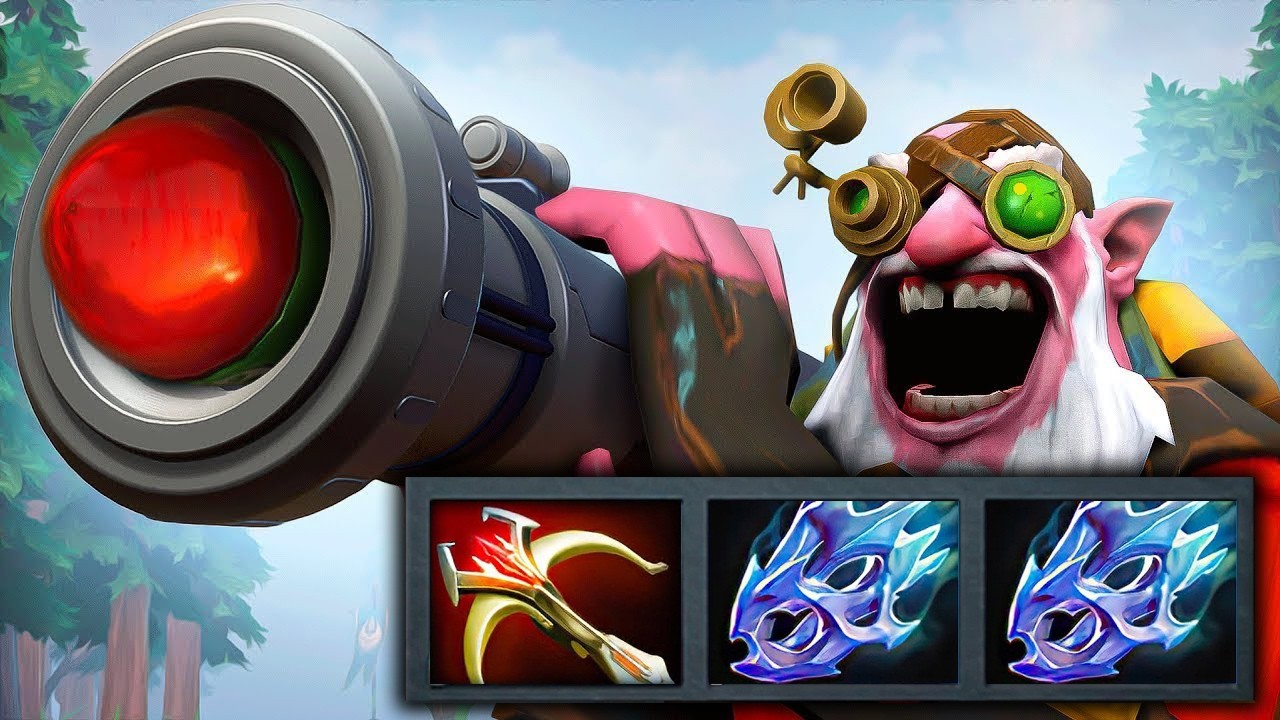 Max Attack Speed Sniper🔥🔥x2 Moon Shard + Daedalus Brutal Burst 32Kills Dota 2