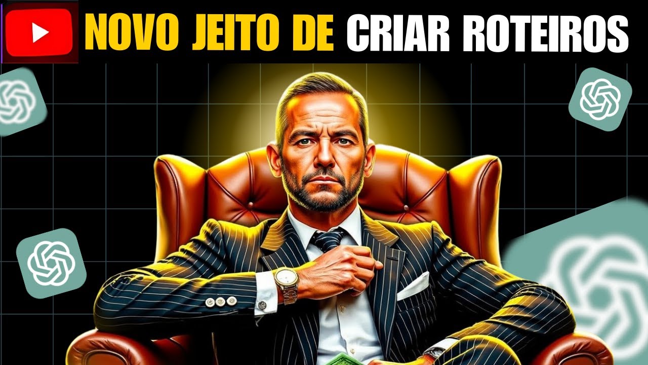NOVO AGENTE no CHATGPT: Cria ROTEIROS LONGOS apertando A ou B
