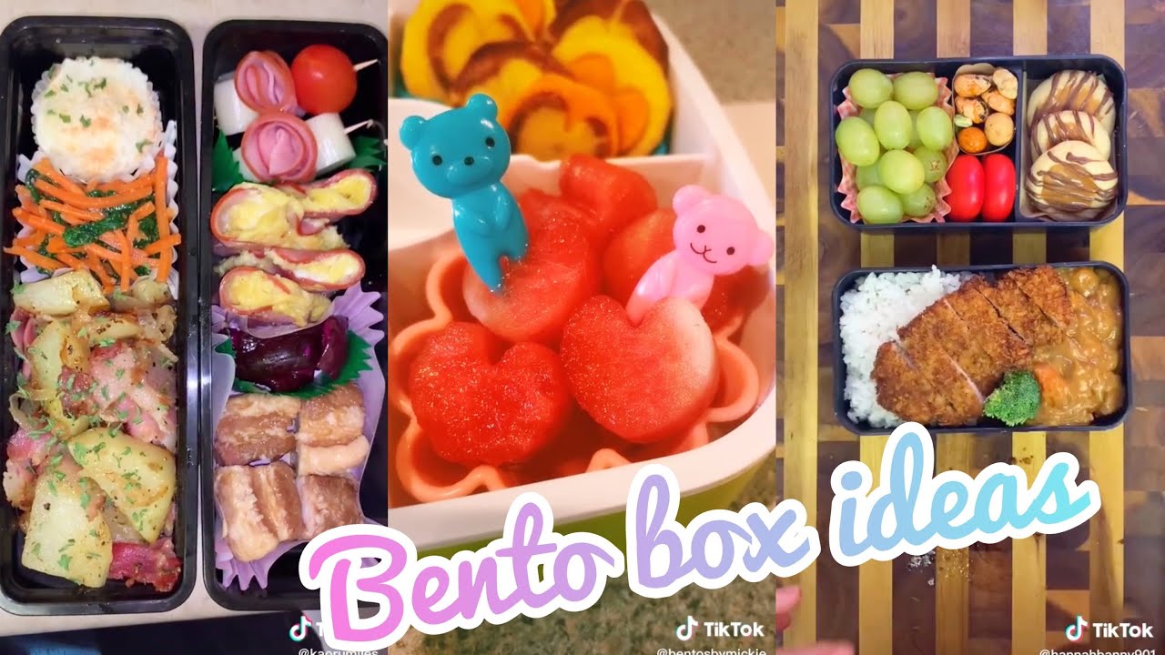 Bento Box ideas 😍🍱 | Tiktok Compilation #2