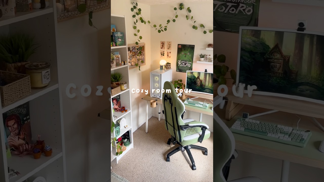 cozy room tour ✨ #cozyroom #gamingroomtour
