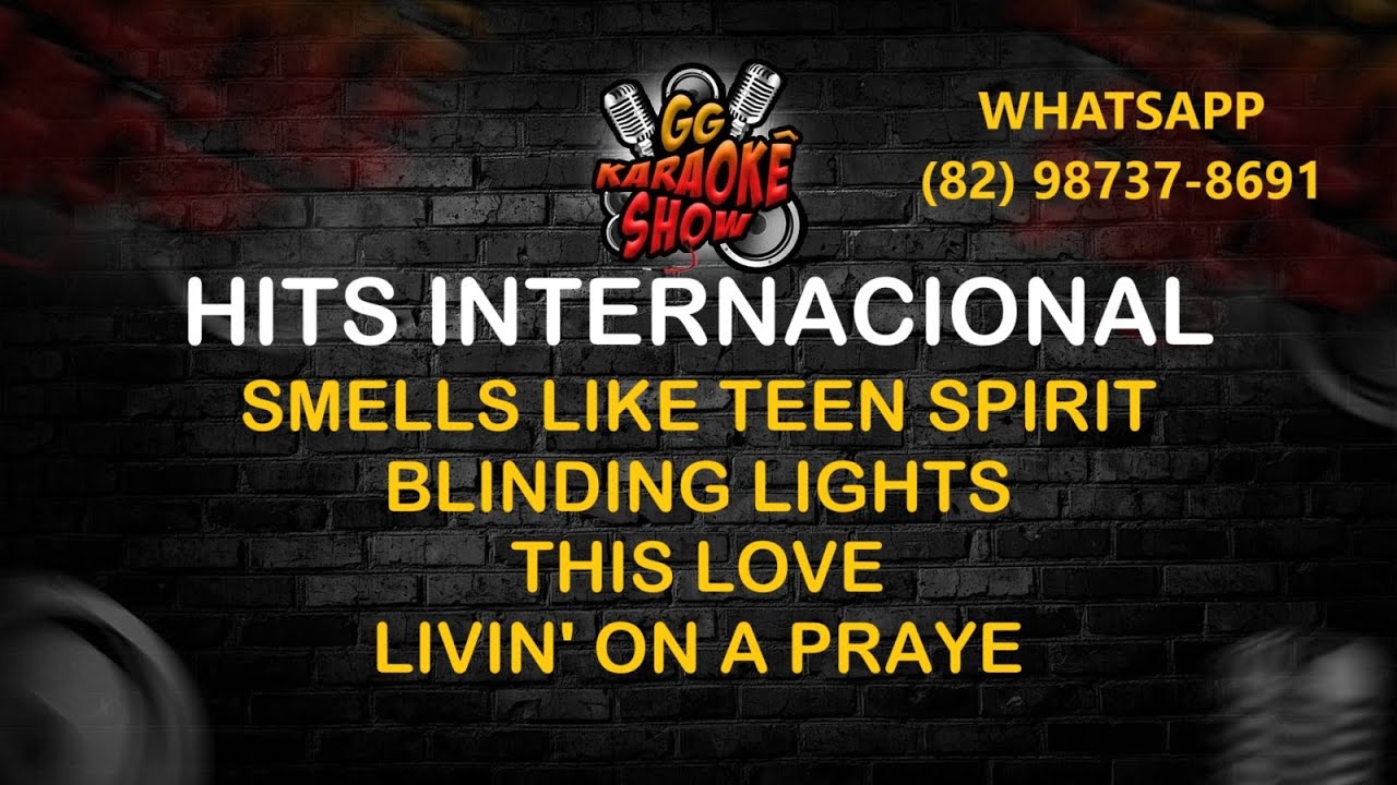 Hits Internacional - Smells Like Teen Spirit, Brinding Lights, This Love, Livin' On A Praye