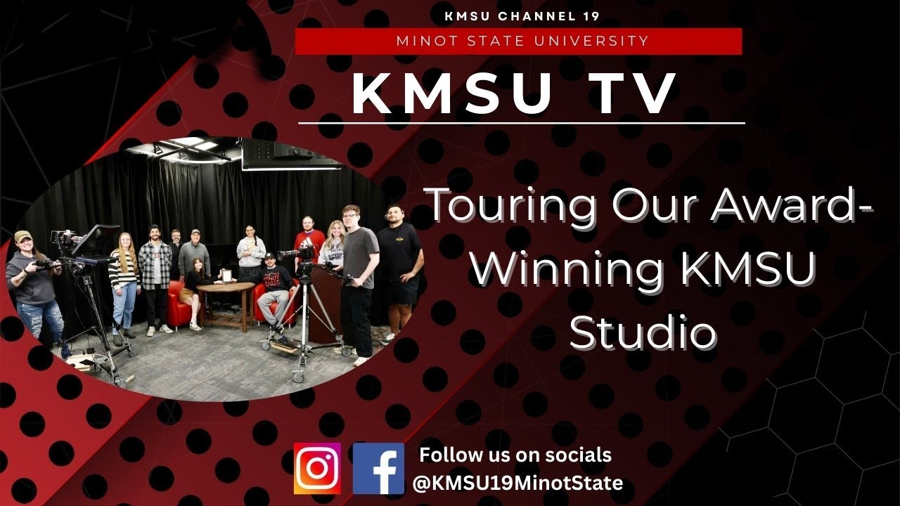 KMSU TV Studio Tour | Minot State University | Episode 1