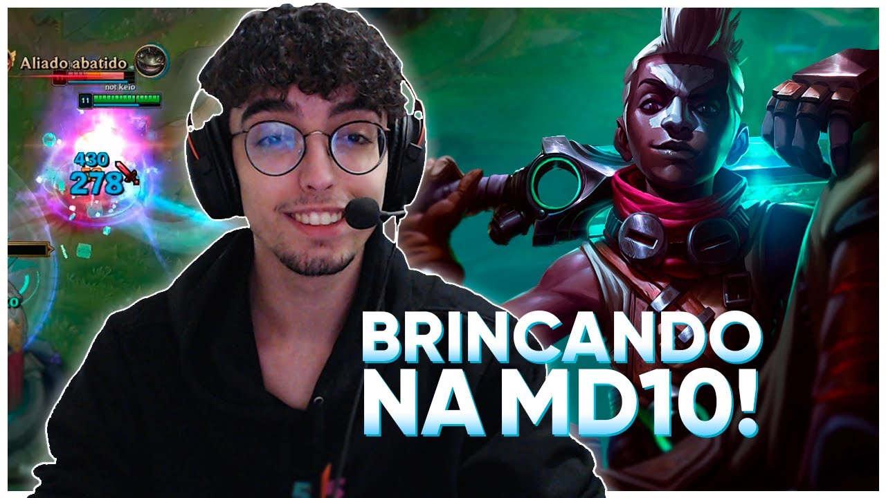 BRINCANDO DE EKKO NA MD10!