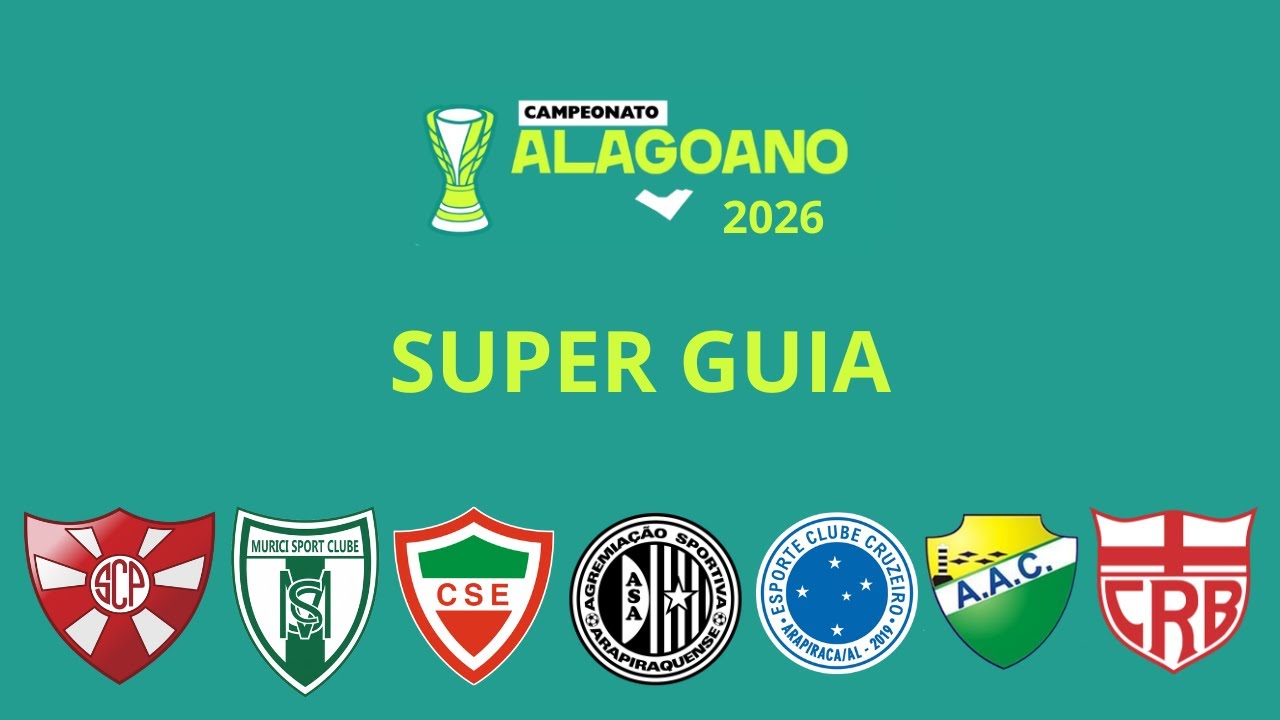 TIMES DO ALAGOANO 2026, ONDE ASSISTIR, ESTÁDIOS, VAGAS, REGULAMENTO, REBAIXAMENTO E MAIS