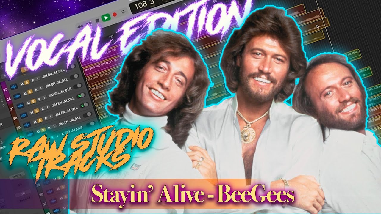Stayin' Alive - VOCAL MULTI-TRACK REACTION - BeeGees