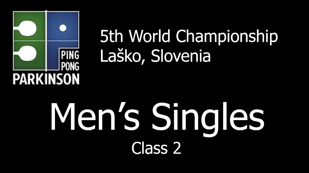 5th PingPongParkinson World Championship Men's Singles Class 2