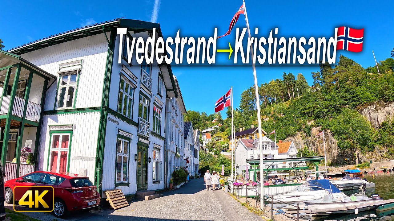 We took the Back Roads through Southern Norway 🇳🇴 | Tvedestrand to Kristiansand POV Drive