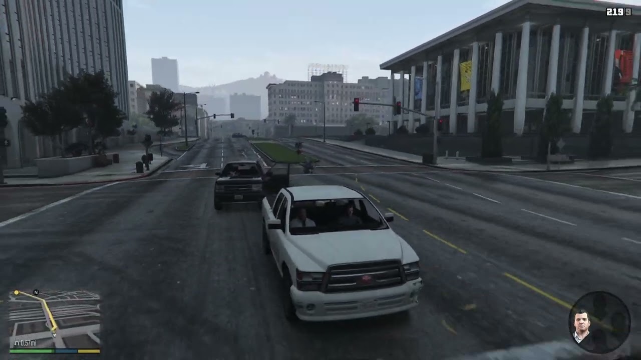 Michael and trever destroyed a mansion of martin madrazo #gta5 #gta5enhanced #gtastorymode 