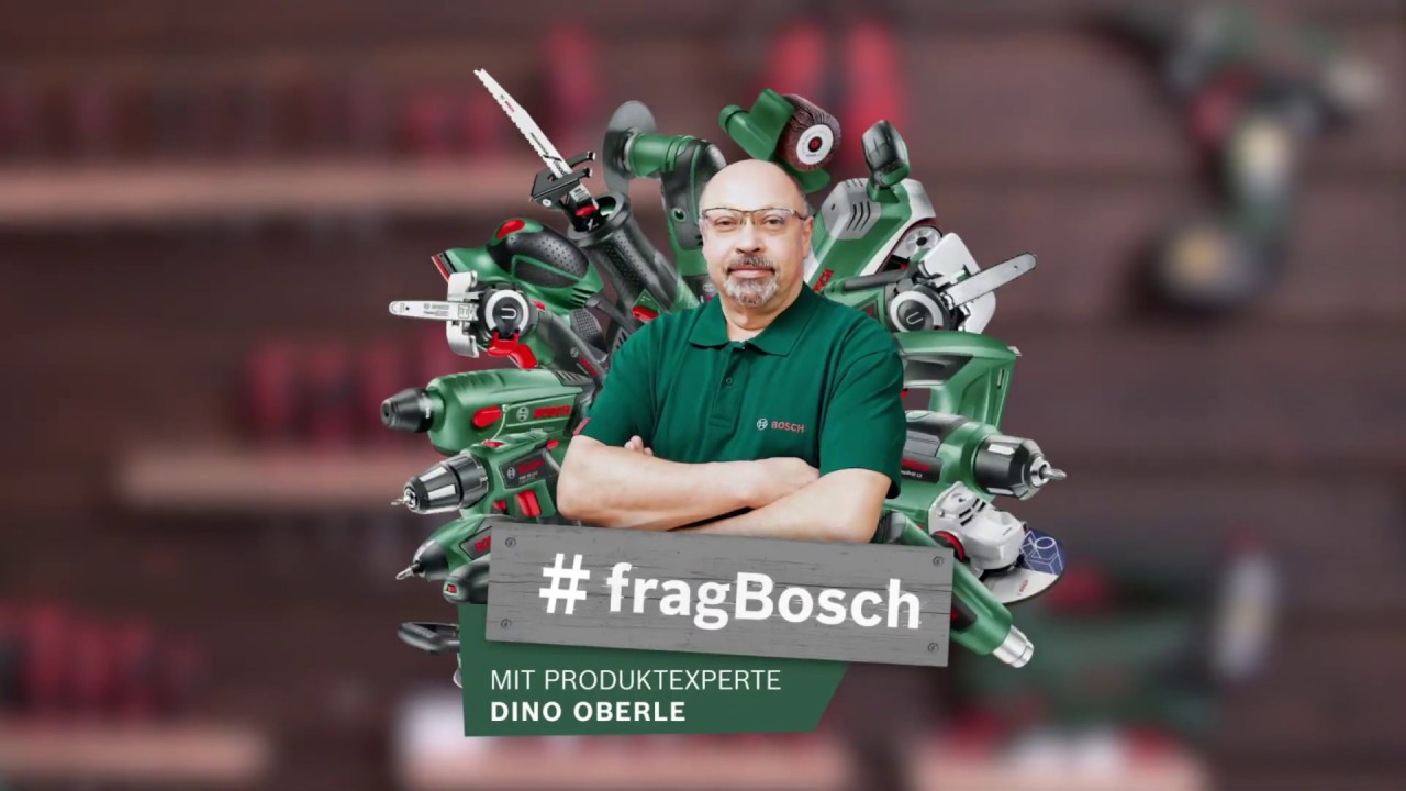 Schlagbohrmaschine oder Bohrhammer? Tutorial. #fragBosch