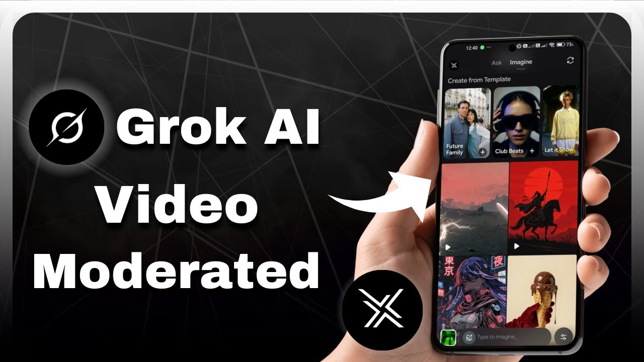 Как исправить проблему с модерацией видео с помощью Grok AI &mdash; ошибка службы модерации видео.