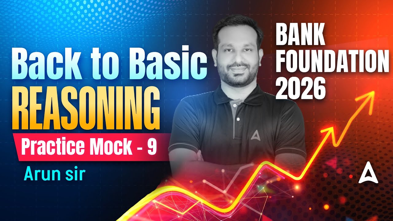 Banking Reasoning Practice Set 2026 | Back to Basic | Bank Exam Reasoning In Tamil | By Arun Sir #9