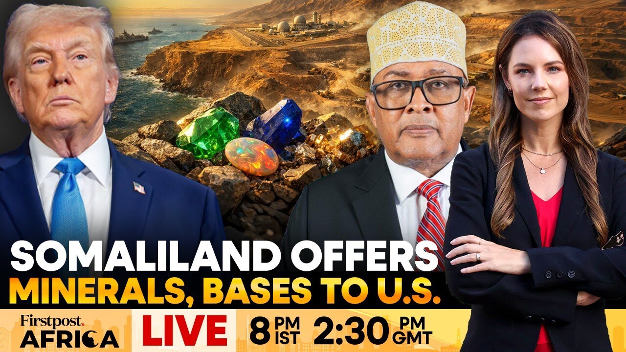 Somaliland Offers Minerals and Military Bases to Israel&rsquo;s Ally US | Firstpost Africa | N18G