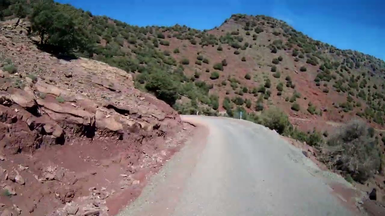 MAROC du Tizi n'Test vers Asni  en mars 2017  partie 3