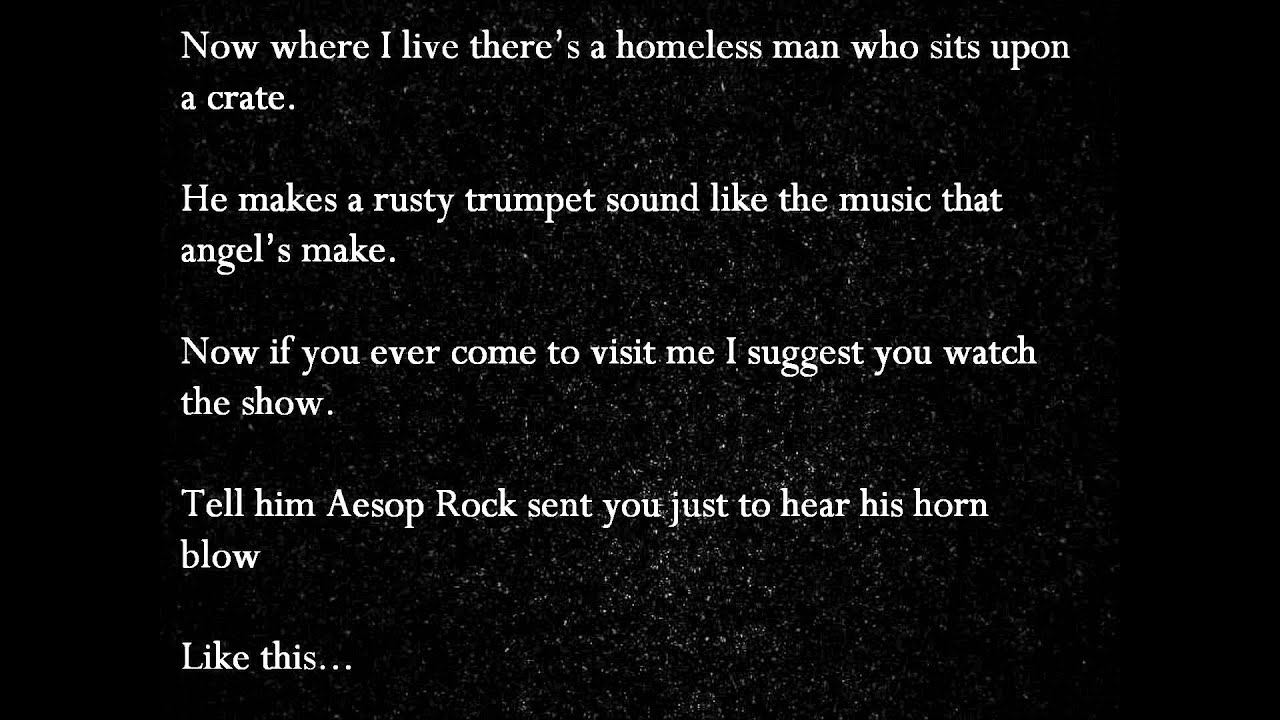 Aesop Rock - Battery (Official Lyrics)
