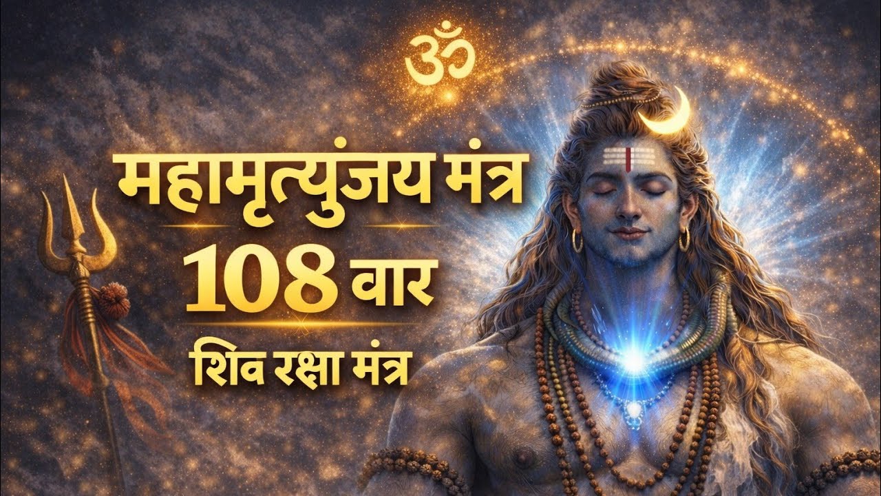 Powerful Mahamrityunjay Mantra | Stress Relief & Meditation #bhakti #devotional #spritual #shiva