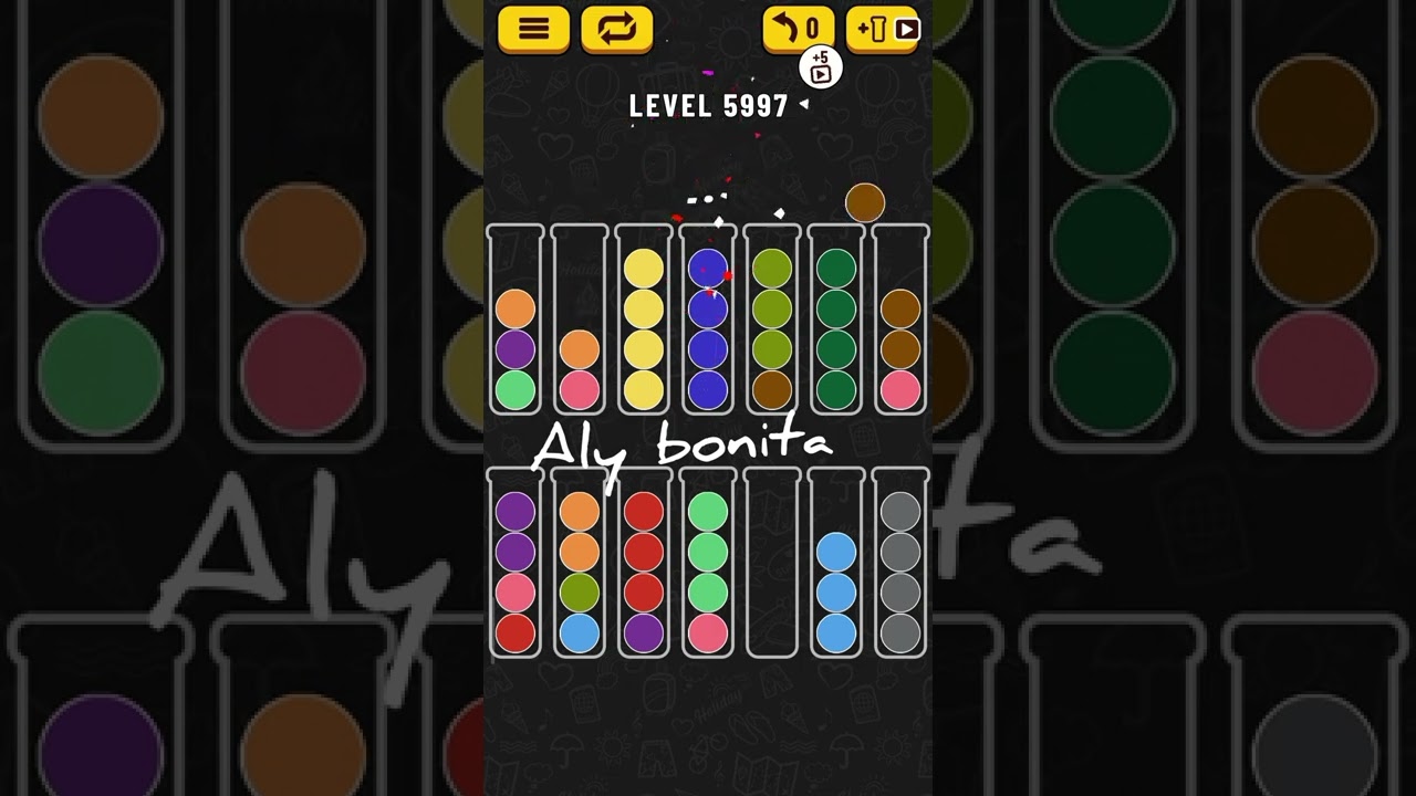 ball sort puzzle level 5997