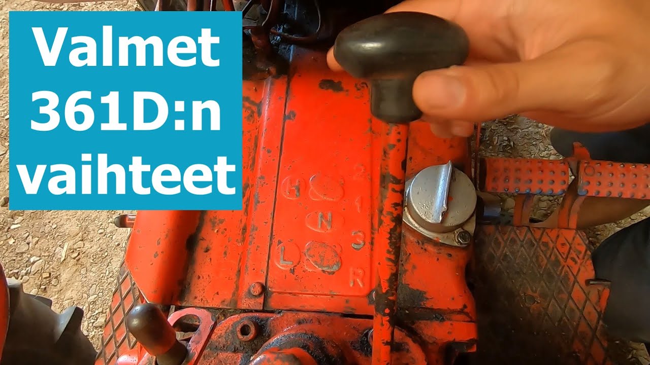 Valmet 361D (33, 359D) vaihteet