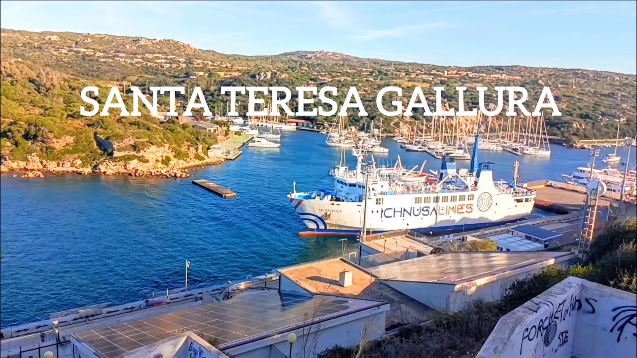 ⛵SANTA TERESA GALLURA ⛵ - brána pre výlety na Korziku (FR)