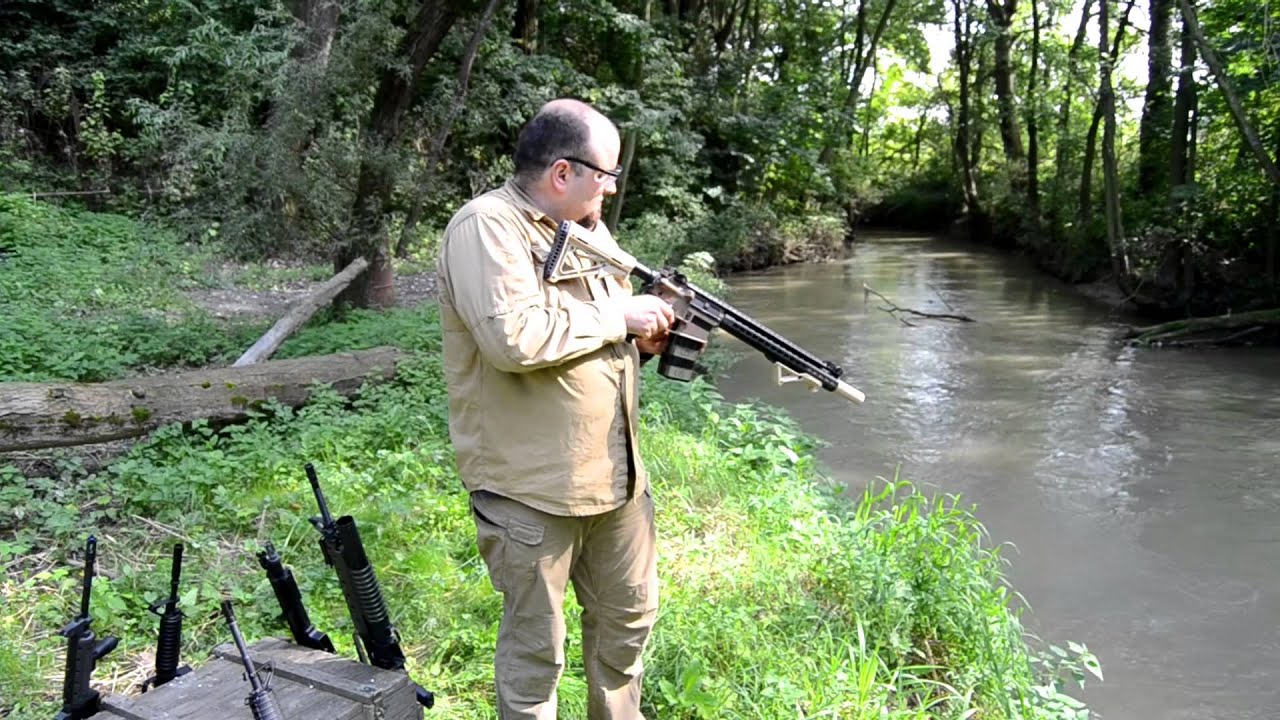 ACM 1000rd Electric Dual-Magazine for M4/M16 - Airsoft Replica Test