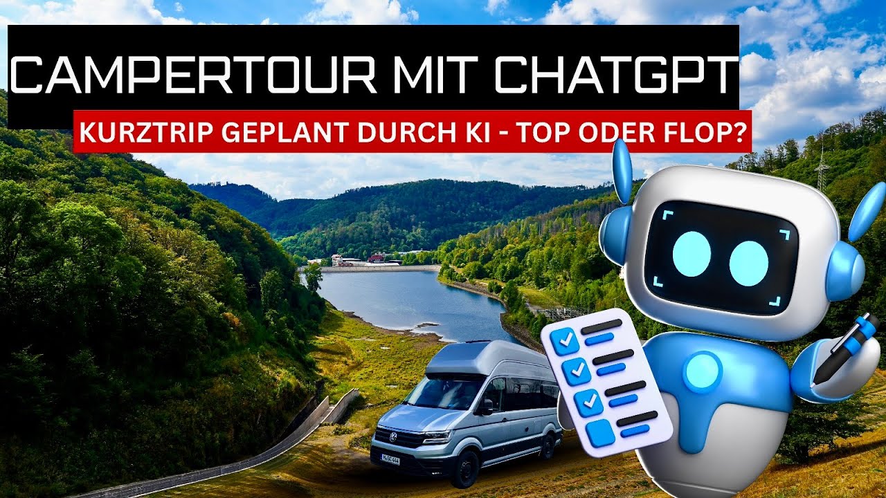 🚐 KI plant unsere Harz-Tour! | 4 Tage Campertour durch den Harz mit ChatGPT 🌲💡Top oder Flop?!