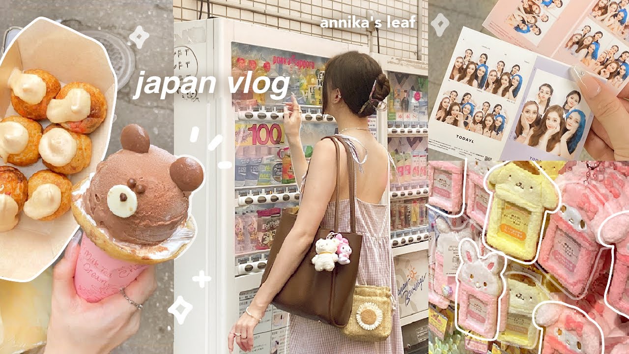 JAPAN VLOG 🧸🍥 tokyo diaries, shopping in harajuku, sanrio store, sushi class, the Lost Luggage Saga