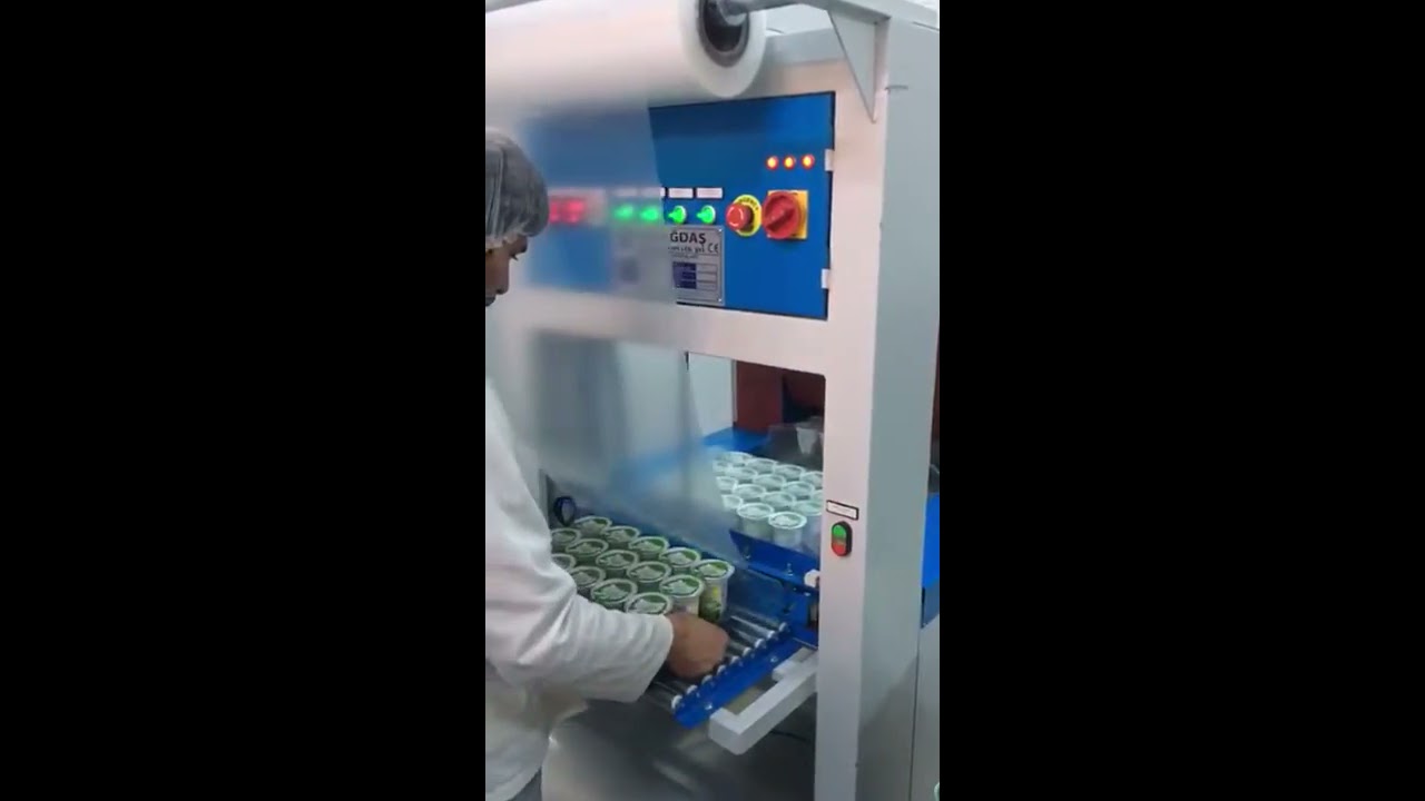 Ayran paketleme makinesi- Shrink ambalaj makinesi - Термоусадочная упаковочная машина -K1PE-S Serisi