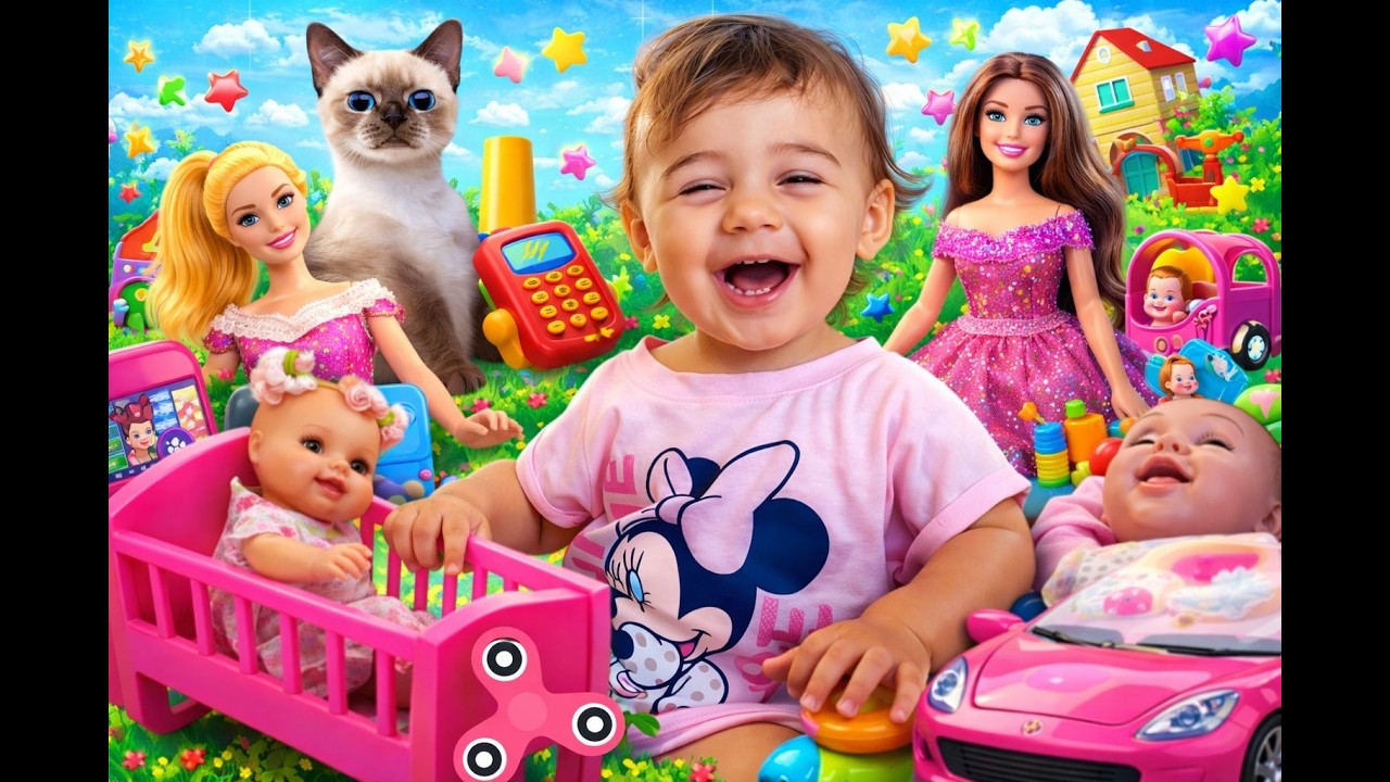 Happy Playtime with Baby | Dolls, Smiles & Fun at Home KIds