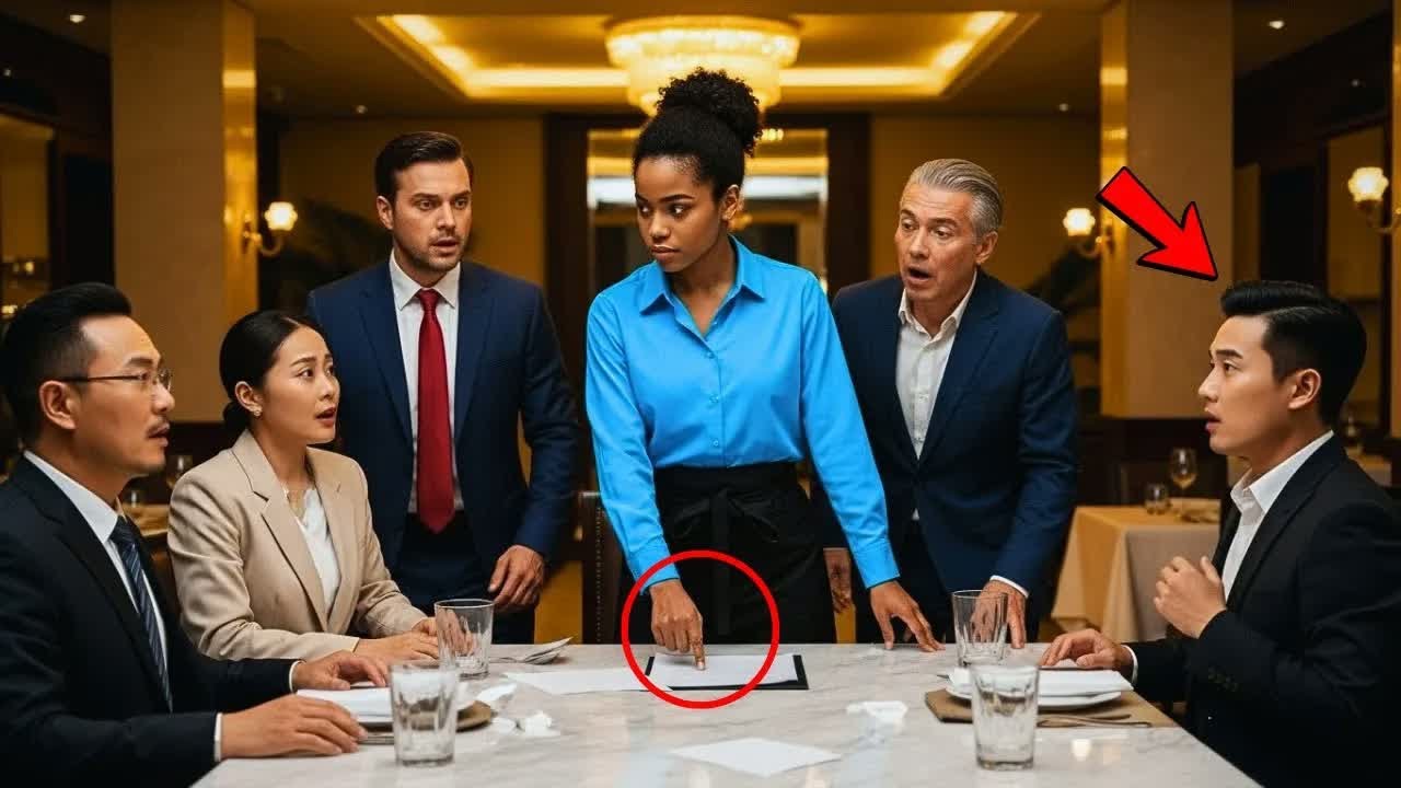 TODOS ZOMBAVAM DA GARÇONETE HUMILDE… ATÉ ELA FALAR CHINÊS E SALVAR O CEO DE UM GOLPE MILIONÁRIO!