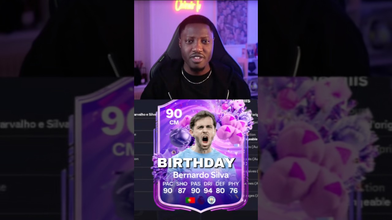 PLAYSTYLE POUR BERNARDO SILVA MOC 🎂 #futbirthday