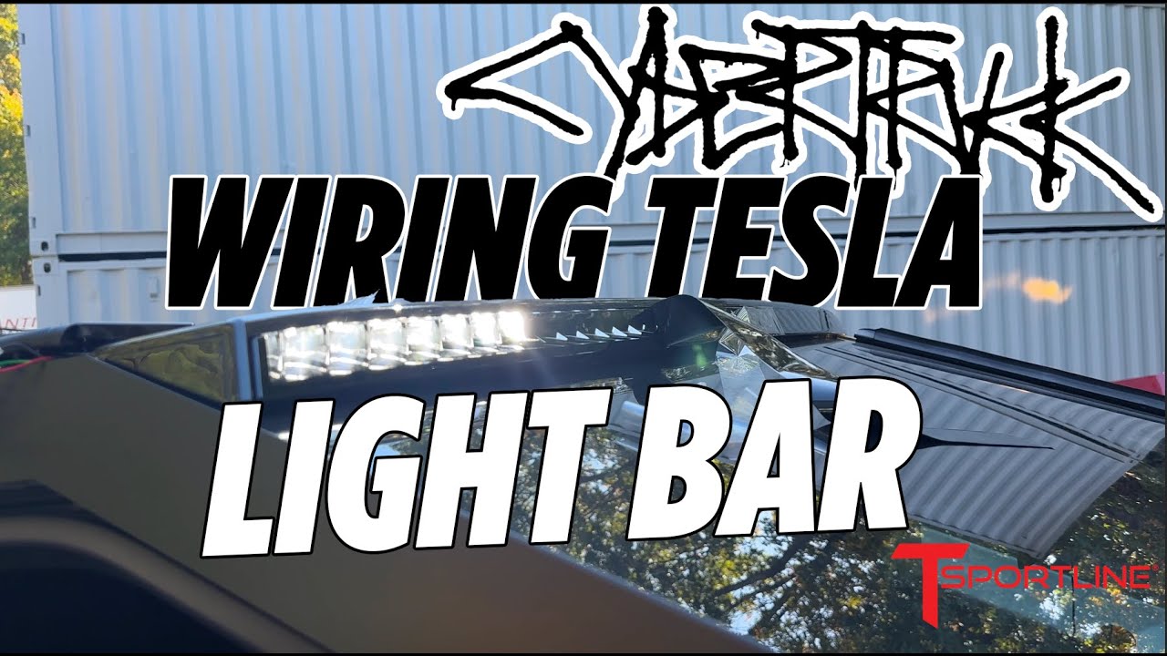 How to Wire Tesla Cybertruck Light Bar, Step-by-Step Guide to DIY connect Cyberbeast / OEM Lightbar