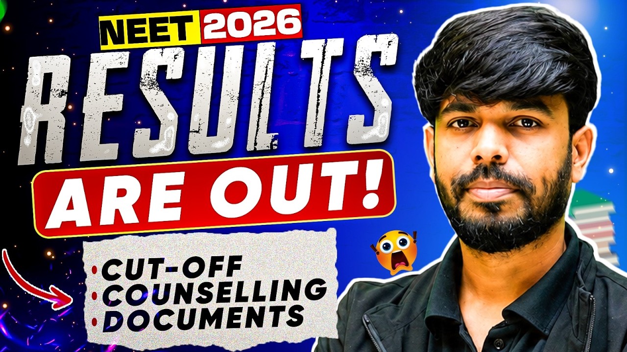 NEET 2026 Results Are Out? 😱 Cut-Off, Counselling & Documents Explained